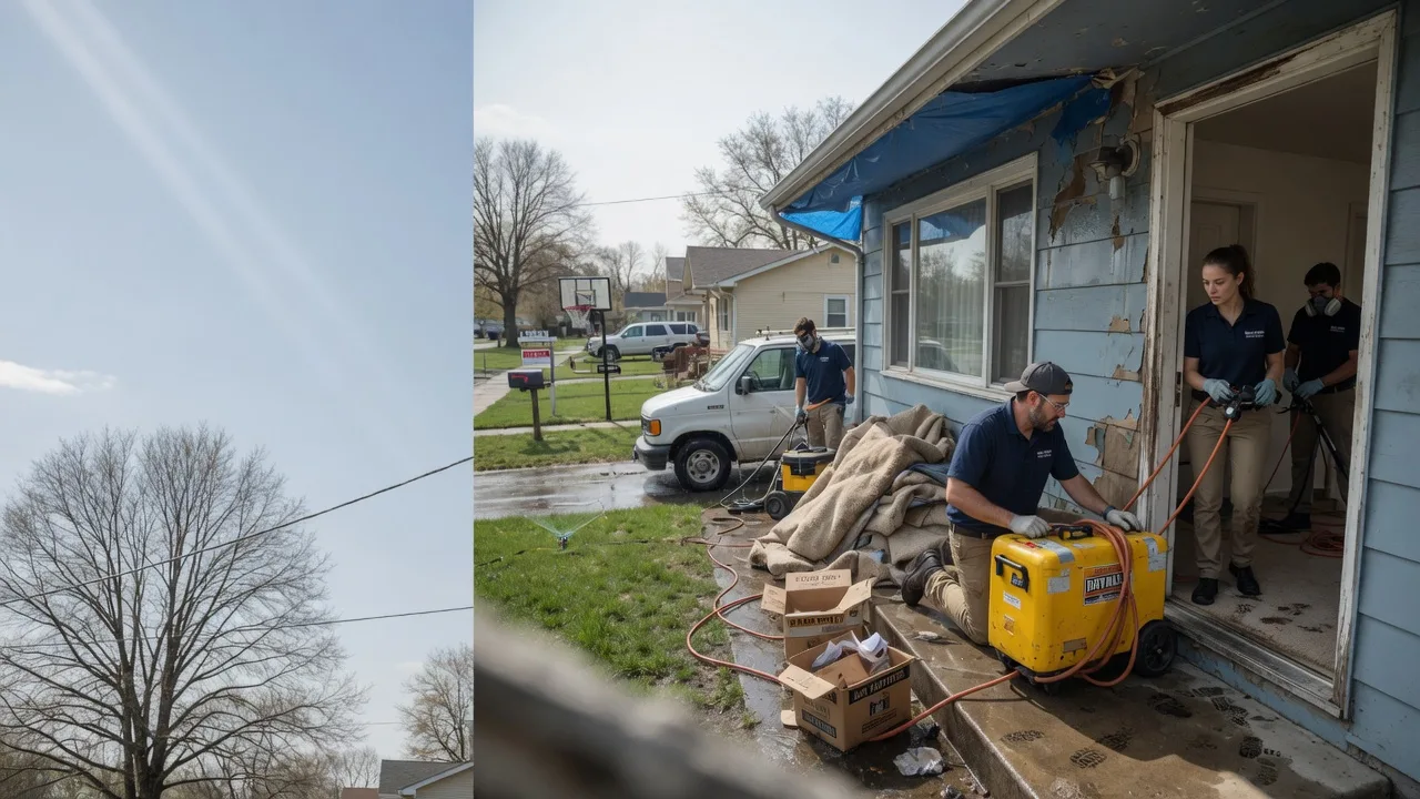 Basement Flood Cleanup in Petaca, NM near me